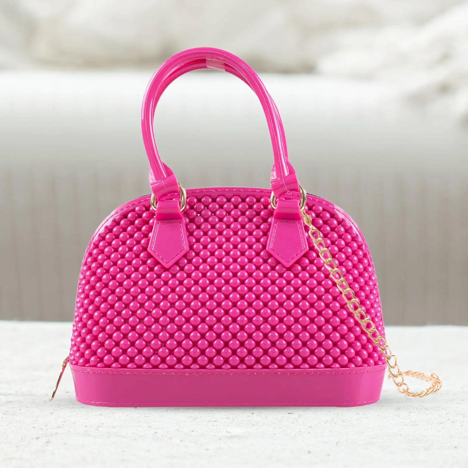 Women Handbag PVC Trendy Crossbody Bag for Shopping Business Events Office