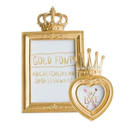 Crown Shaped Picture Frame For Mom