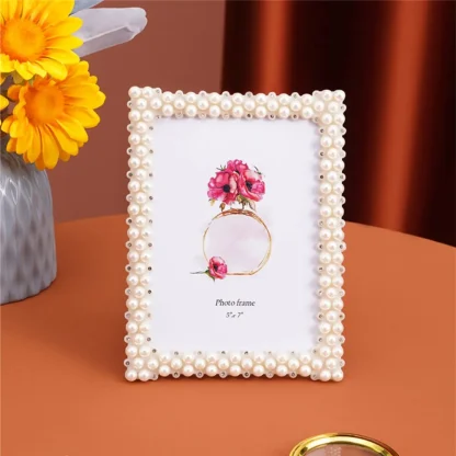 Beaded Picture Frame For Mom