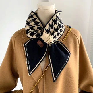 Elegant Chic Plaid Scarf For Mom