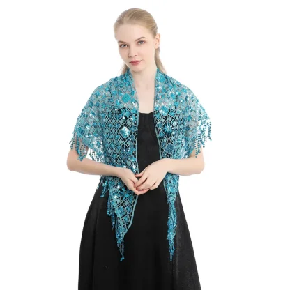 Floral Pattern Scarf For Mom - Image 3