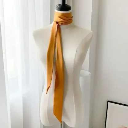 Solid Color Long Scarf For Mom - Image 5